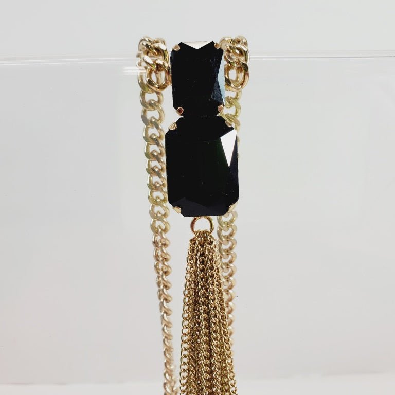 1980's Statement 16" Necklace with a 9" Pendant - Unique Collectibles