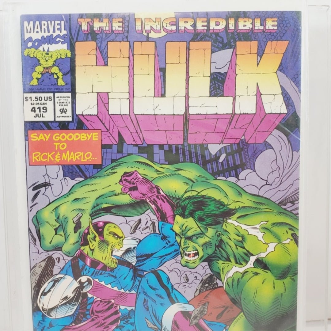 419 The Incredible Hulk Marvel Comics - Unique Collectibles