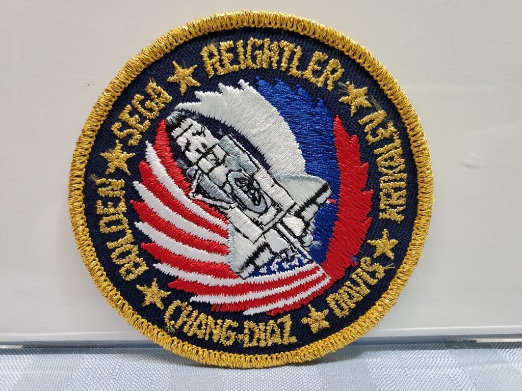 NASA Patch Reightler Davis Chang - Diaz Bolden Sega - Unique Collectibles