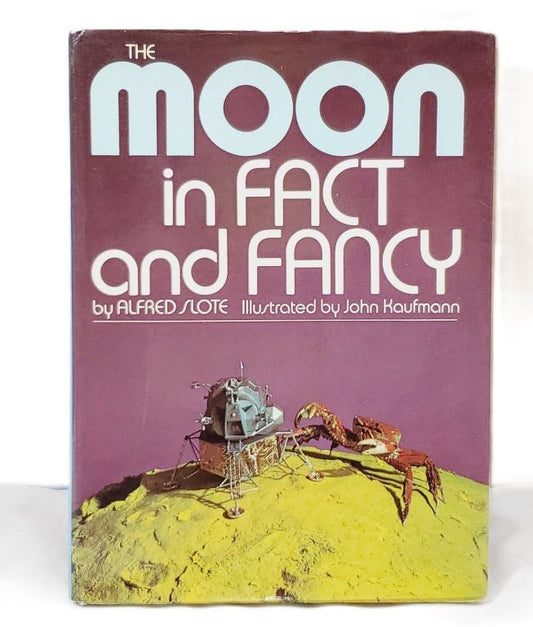 1971 Book Moon in Fact and Fancy by Alfred Slote - Unique Collectibles