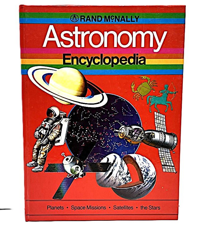 1984 Hardcover Rand McNally Astronomy Encyclopedia - Unique Collectibles