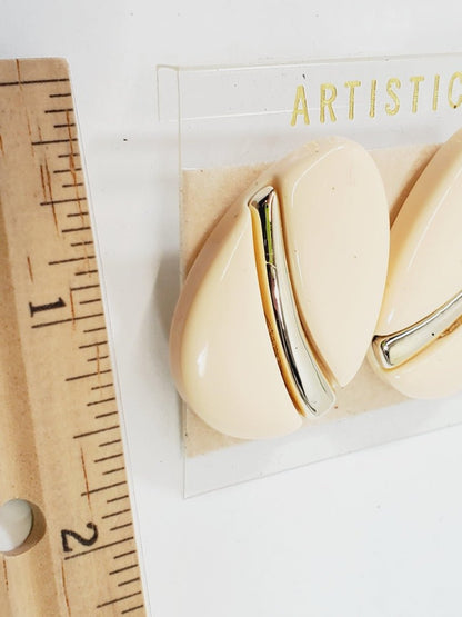 Vintage Pierced Earrings Still on Card - Unique Collectibles