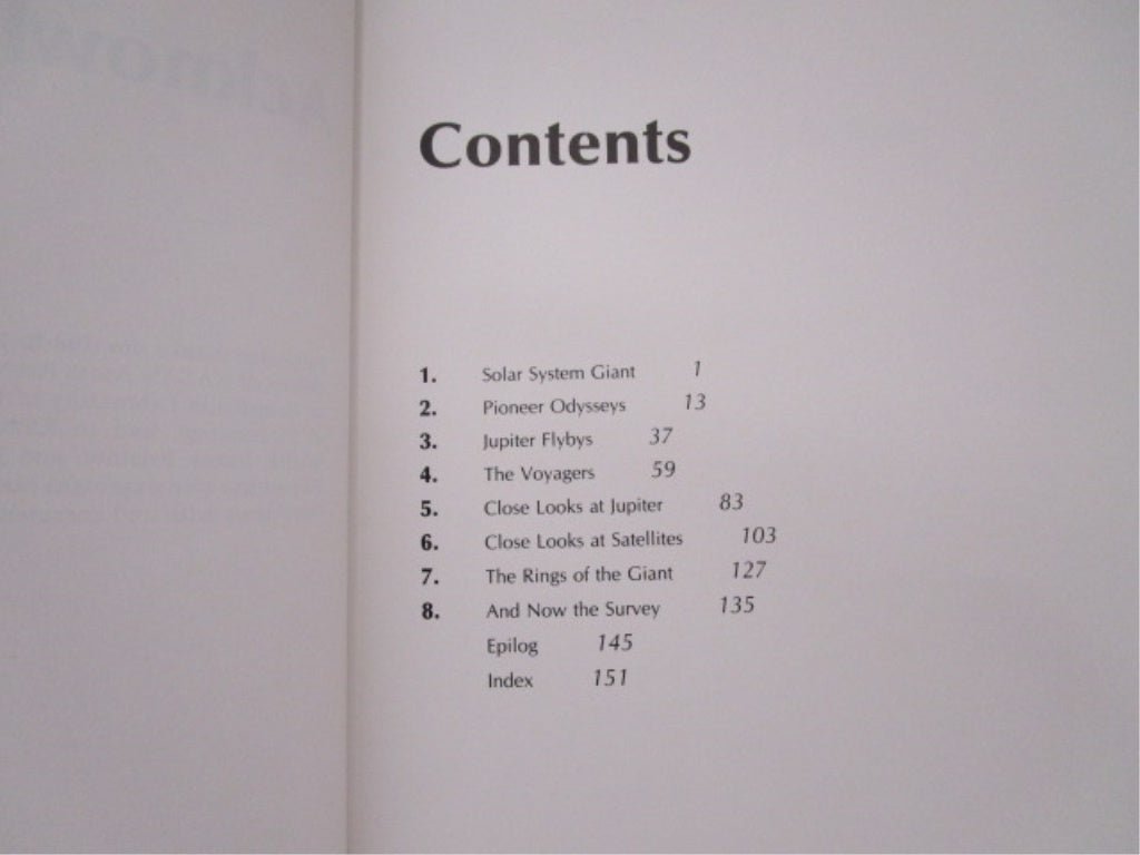 By Jupiter: Odysseys to a Giant" by Eric Burgess Hardcover Book - Unique Collectibles