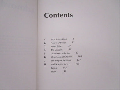 By Jupiter: Odysseys to a Giant" by Eric Burgess Hardcover Book - Unique Collectibles