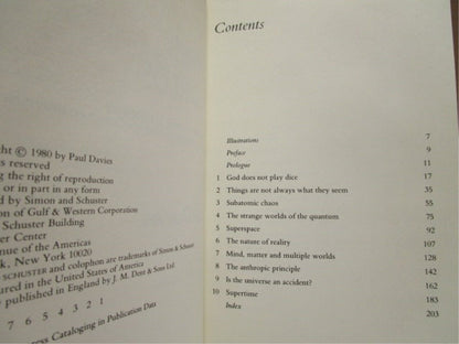Other Worlds: A Portrait of Nature in Rebellion by Paul Davies 1980 - Unique Collectibles