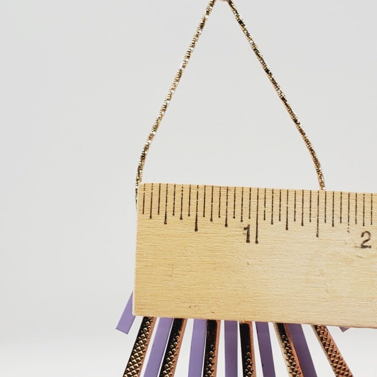 1980's Purple Pendant - Unique Collectibles