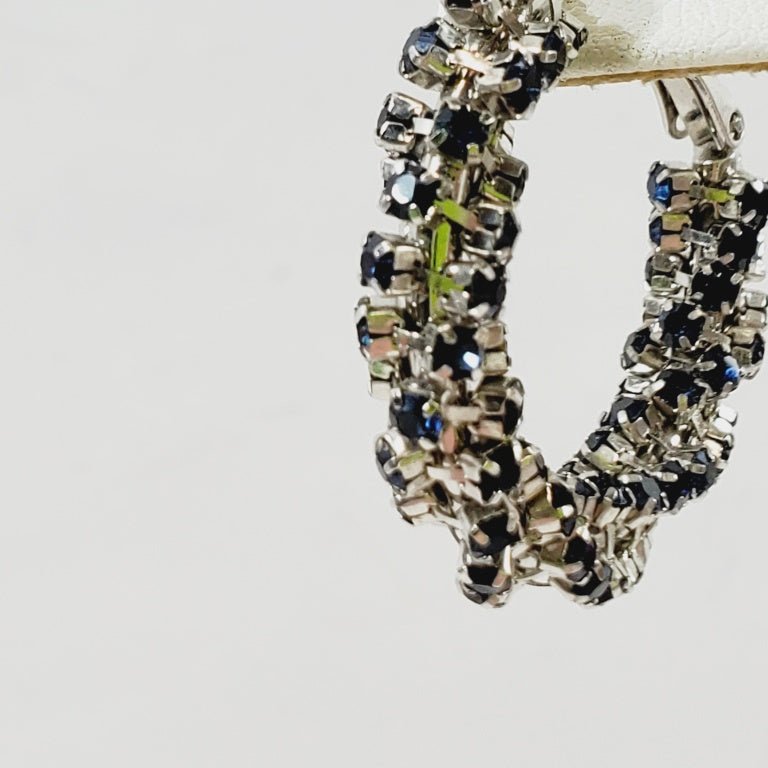 Vintage Unique Crystal Earrings - Unique Collectibles
