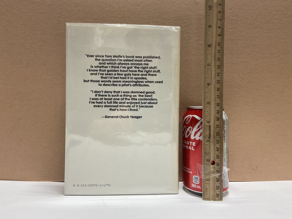 BOOK Yeager Autobiography by General Chuck Yeager and Leo Janos - Unique Collectibles