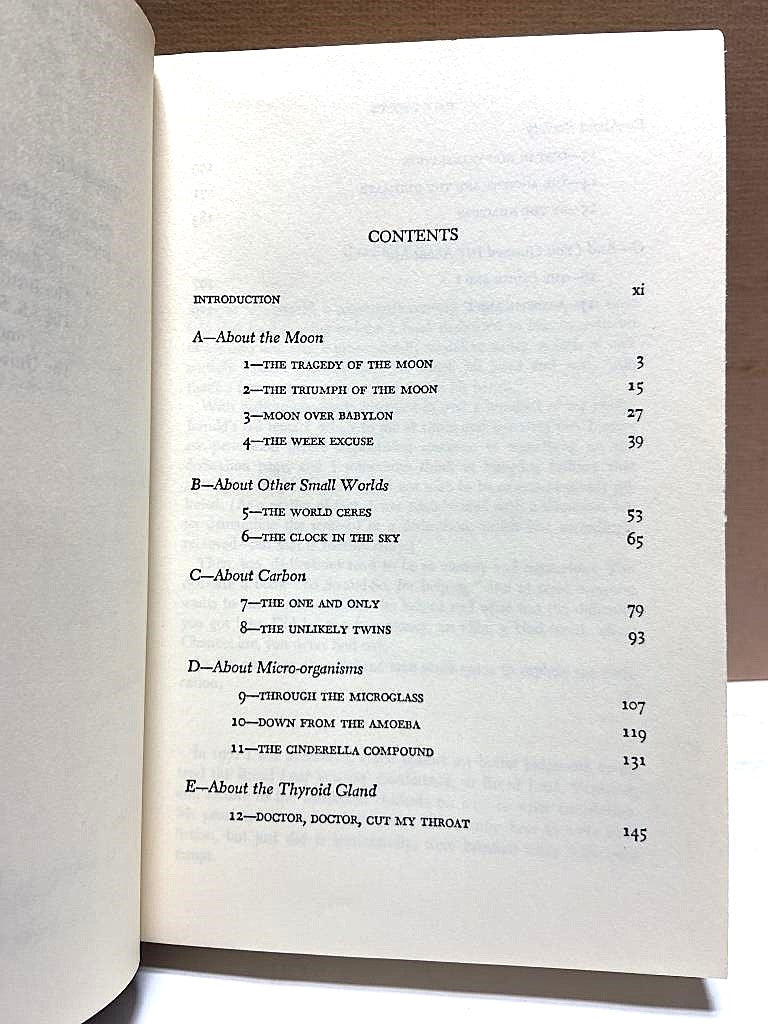 First Edition 1973 The Tragedy of the Moon by Isaac Asimov - Unique Collectibles