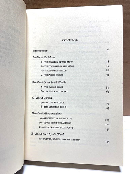 First Edition 1973 The Tragedy of the Moon by Isaac Asimov - Unique Collectibles