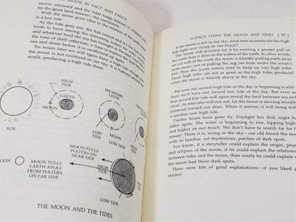 1971 Book Moon in Fact and Fancy by Alfred Slote - Unique Collectibles