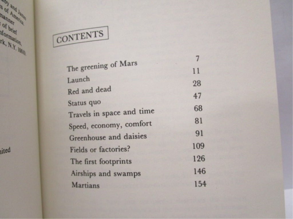 The Greening of Mars written by James Lovelock & Michael Allaby - Unique Collectibles