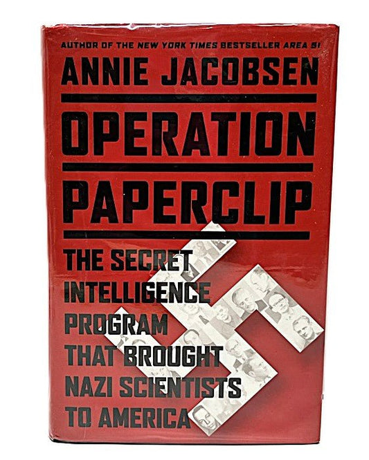 First Edition Operation Paperclip by Annie Jacobsen - Unique Collectibles