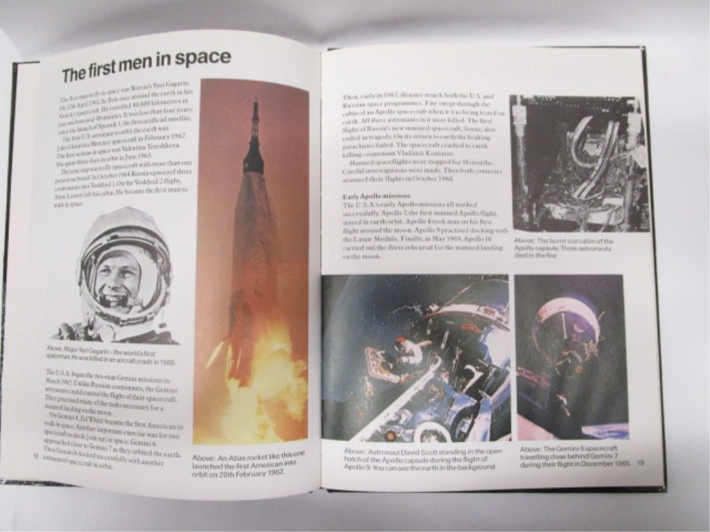 Man and the Moon 1979 Hardcover by John Becklake - Unique Collectibles