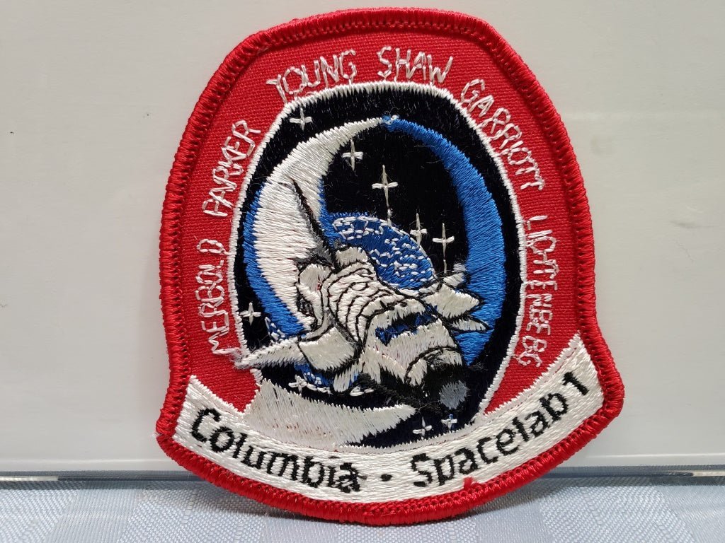 NASA Patch Columbia Spacelab 1 Parker Shaw Young Garriott - Unique Collectibles