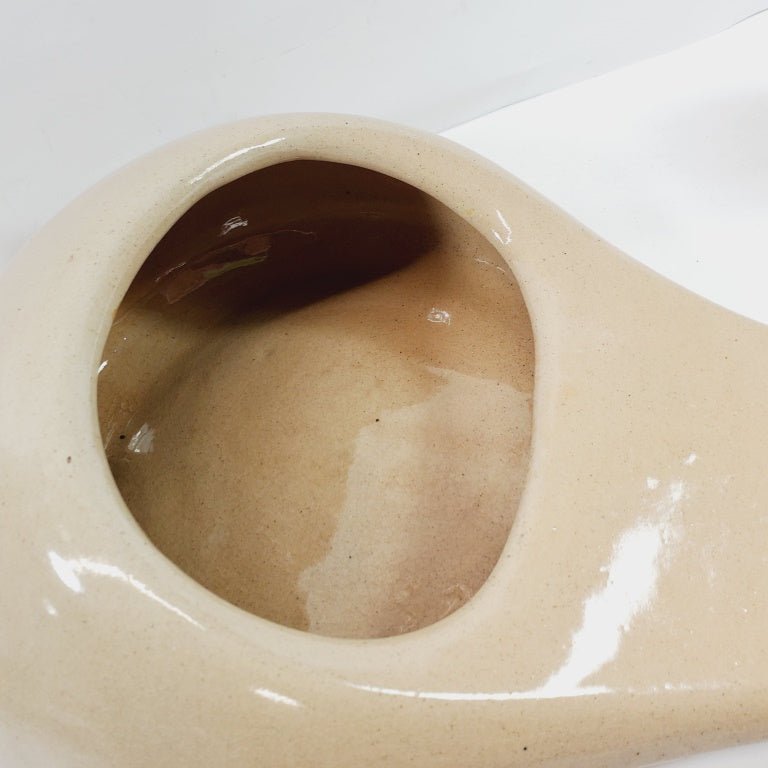 Vintage Pottery Bedpan - Unique Collectibles