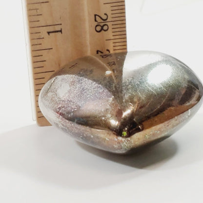 Vintage Big Puffy Heart Pendant - Unique Collectibles
