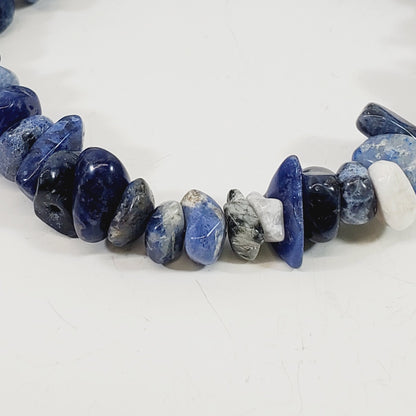 Blue Sodalite Agate Bracelet - Unique Collectibles