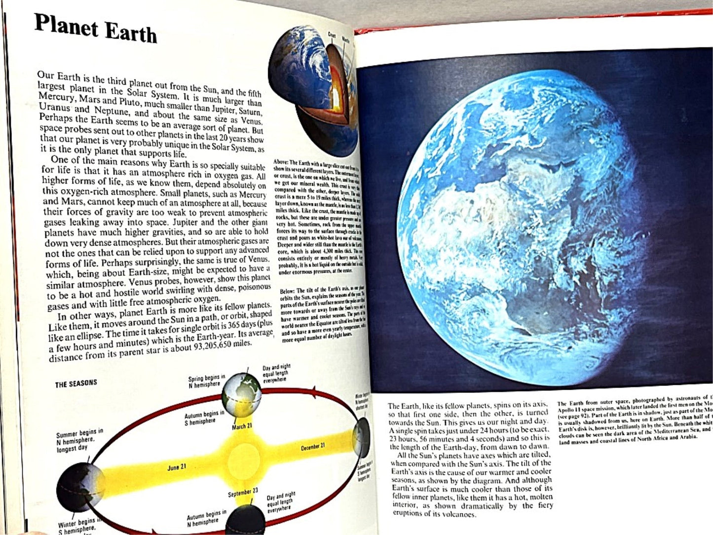 1984 Hardcover Rand McNally Astronomy Encyclopedia - Unique Collectibles