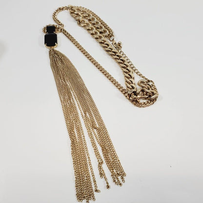 1980's Statement 16" Necklace with a 9" Pendant - Unique Collectibles