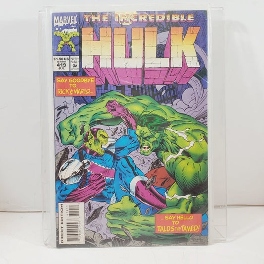 419 The Incredible Hulk Marvel Comics - Unique Collectibles