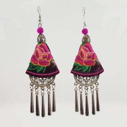 Asian Themed Earrings - Unique Collectibles
