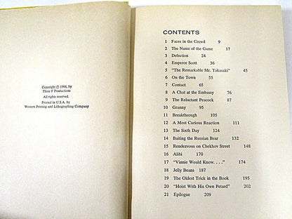 1966 I Spy Message from Moscow Written by Brandon Keith - Unique Collectibles