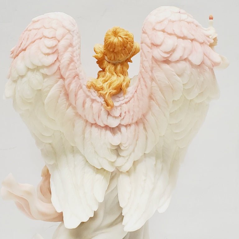 Seraphim Classics Angel by Roman Hope "Light in the Distance" Breast Cancer - Unique Collectibles