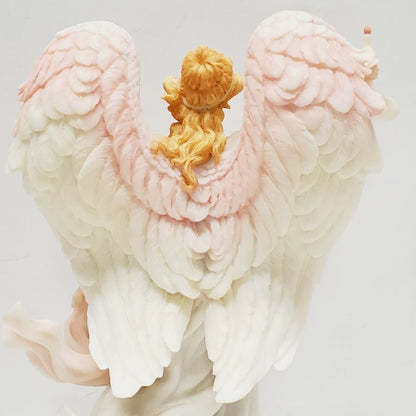 Seraphim Classics Angel by Roman Hope "Light in the Distance" Breast Cancer - Unique Collectibles
