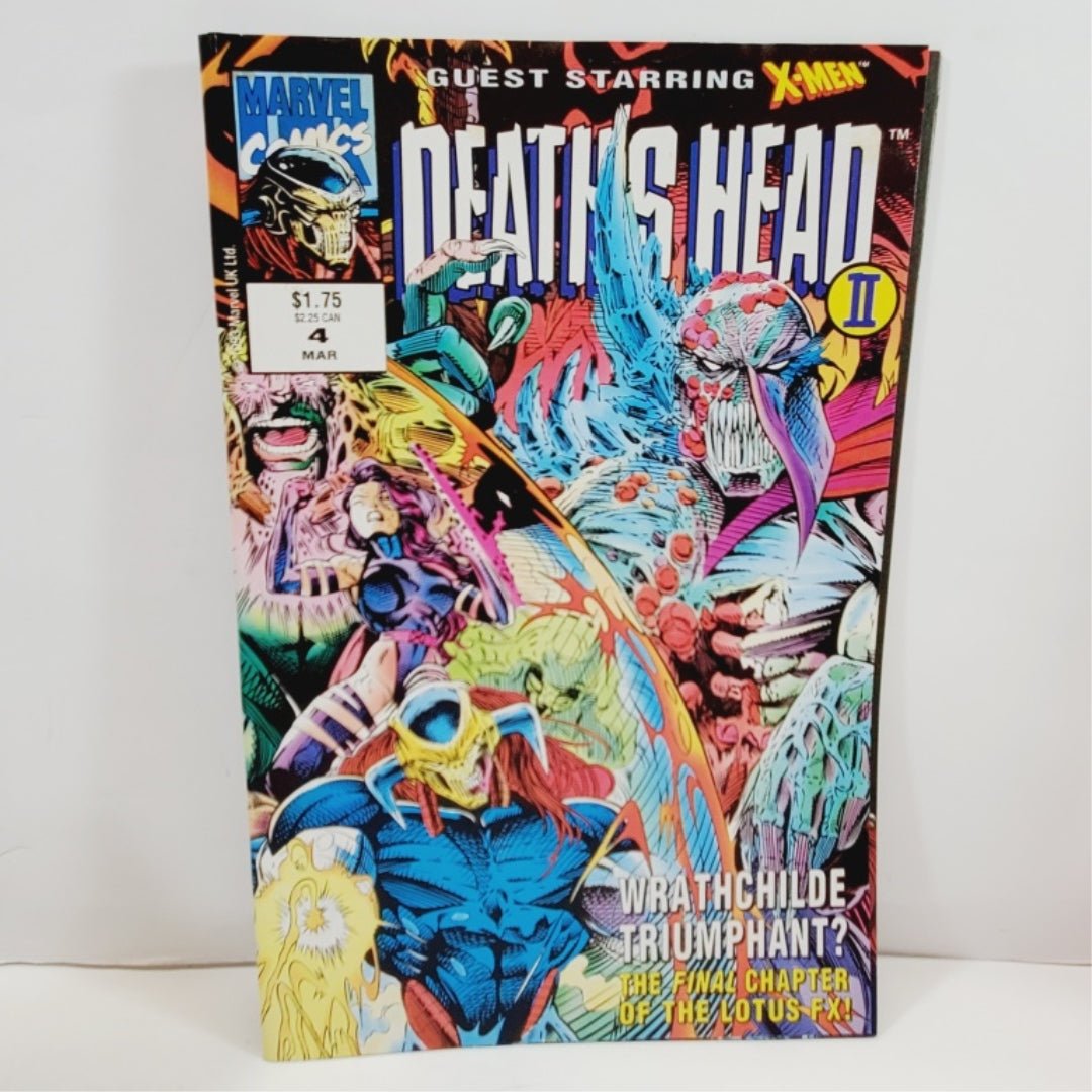 3 Issues of Death's Head Marvel Comics - Unique Collectibles