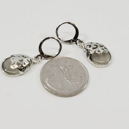 Butterfly Overlaid Earrings - Unique Collectibles