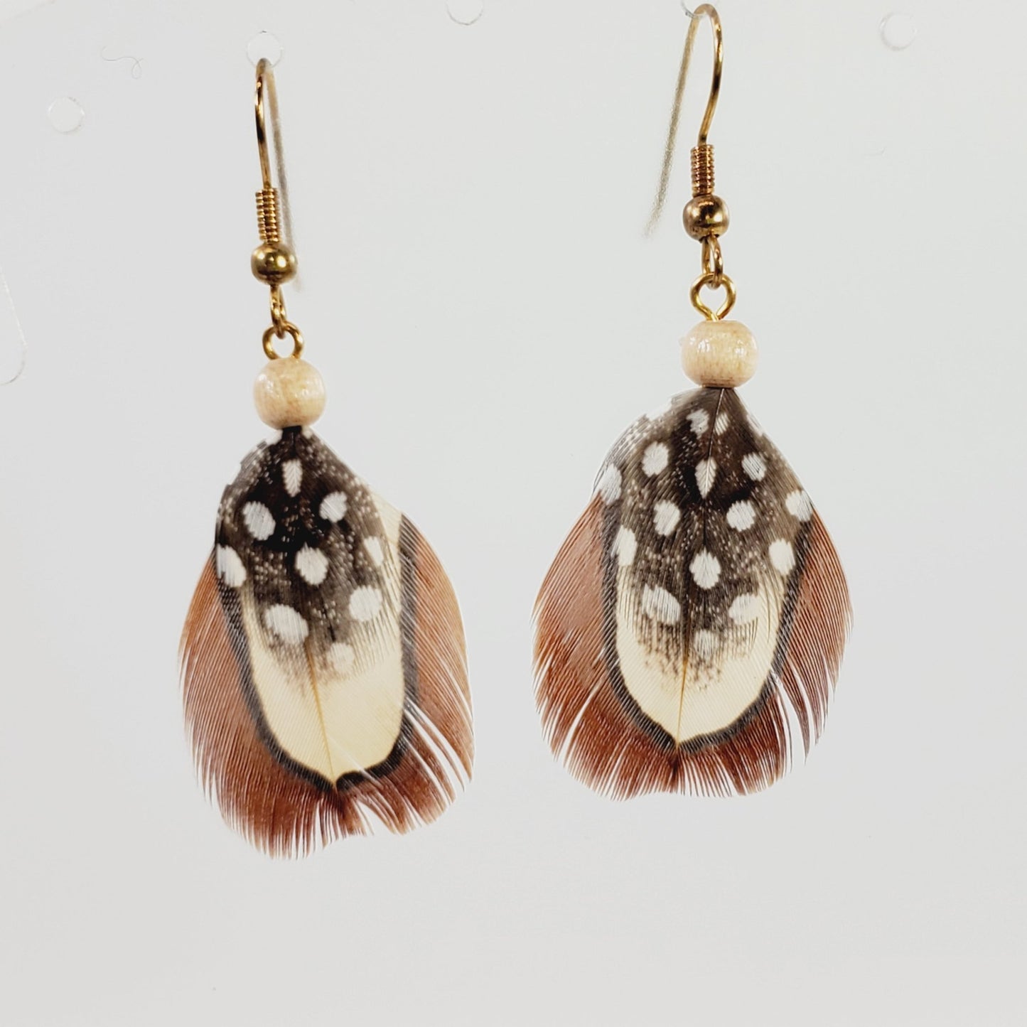 Real Feather Pierced Earrings - Unique Collectibles
