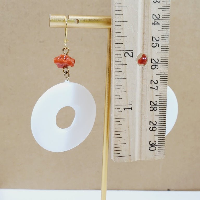 Vintage Acrylic Earrings - Unique Collectibles