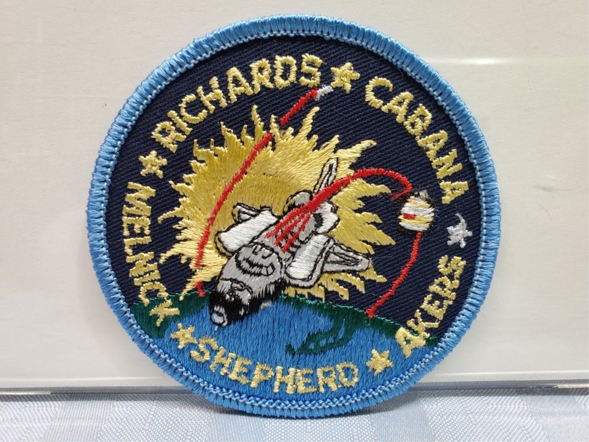 NASA Patch Richards Cabana Akers Shepherd Melnick - Unique Collectibles