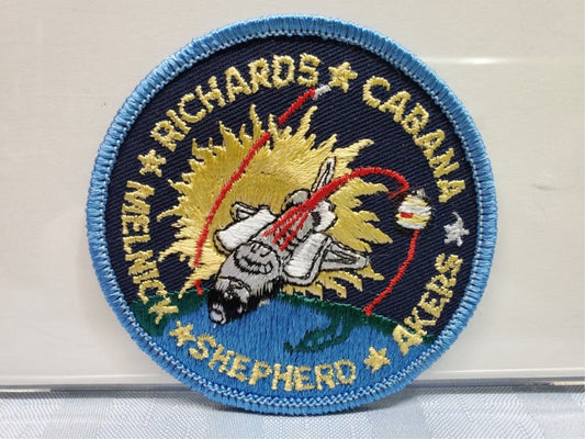 NASA Patch Richards Cabana Akers Shepherd Melnick - Unique Collectibles