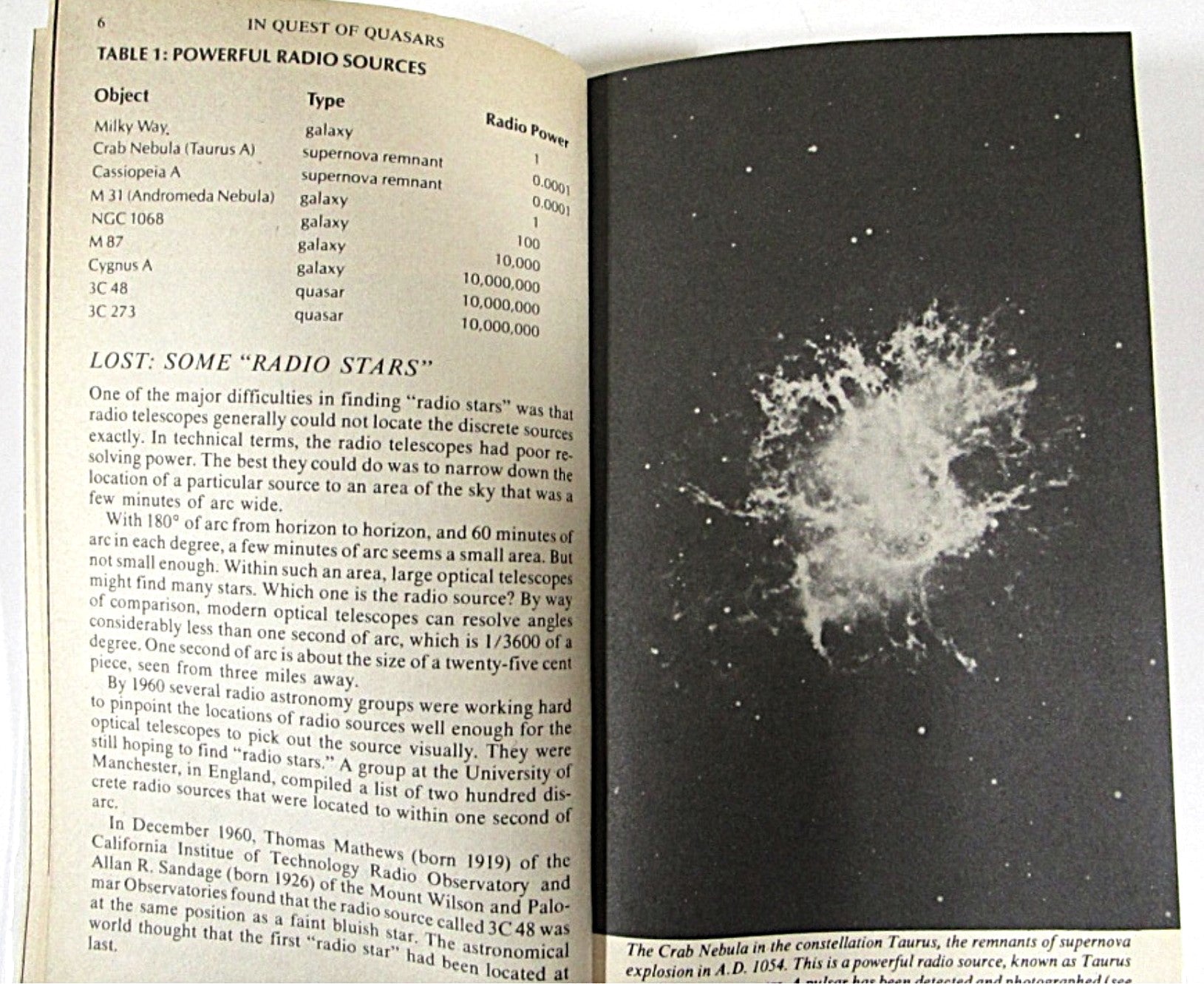 1969 In Quest of Quasars by Ben Bova - Unique Collectibles
