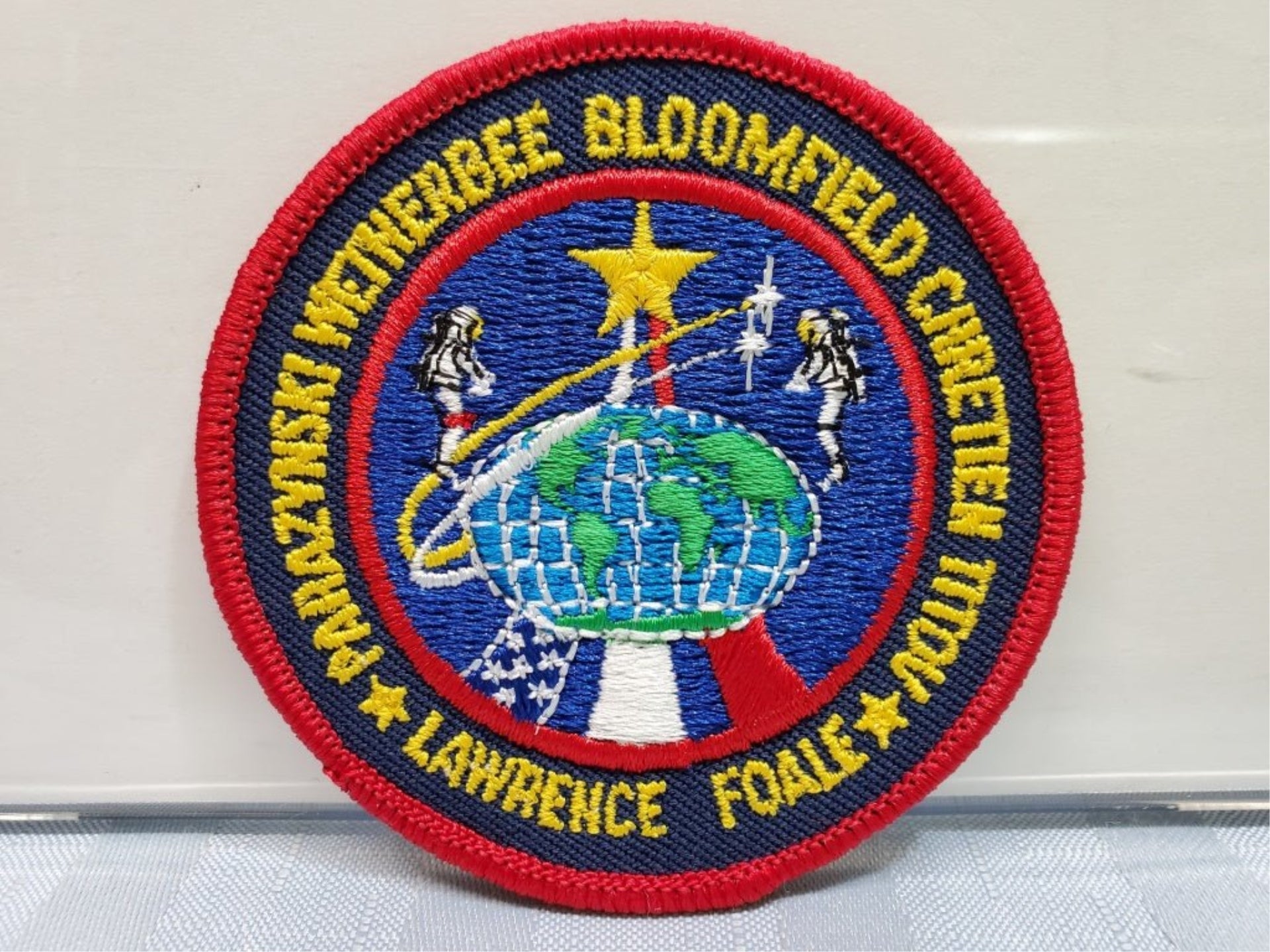 NASA Patch Lawrence Foale Bloomfield Chretien Titov Wetherbee + - Unique Collectibles