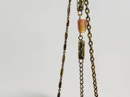 Vintage Triple Strand Necklace 27" - Unique Collectibles