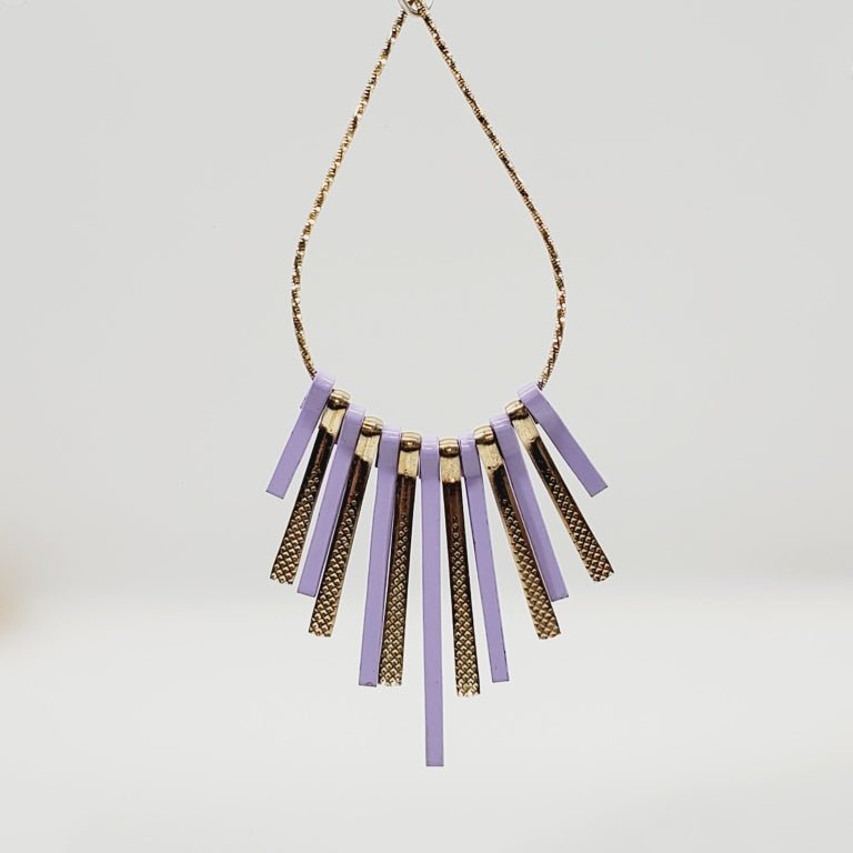1980's Purple Pendant - Unique Collectibles