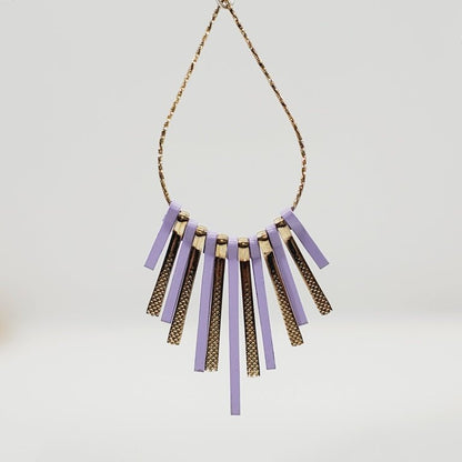 1980's Purple Pendant - Unique Collectibles