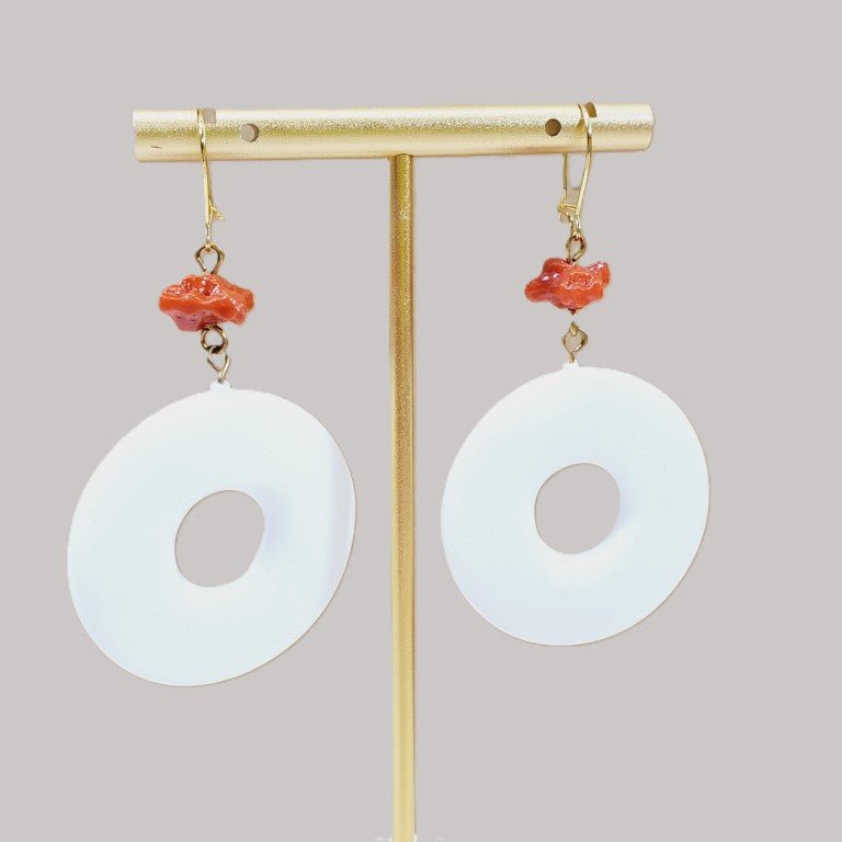 Vintage Acrylic Earrings - Unique Collectibles