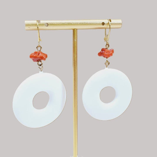 Vintage Acrylic Earrings - Unique Collectibles
