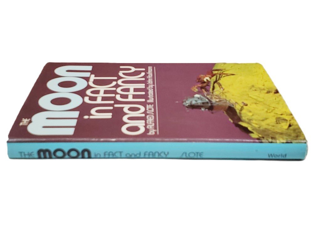 1971 Book Moon in Fact and Fancy by Alfred Slote - Unique Collectibles